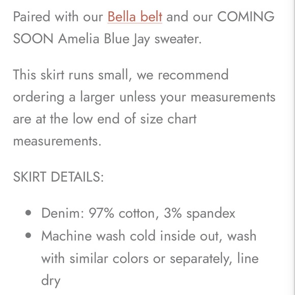 Lesley Evers Red Skirt - Picture 4 of 5